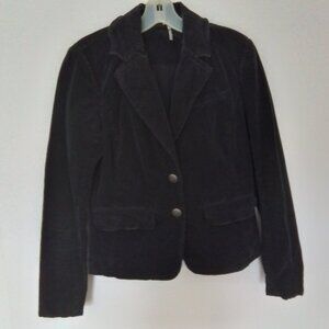 Free People black corduroy jacket, size Small